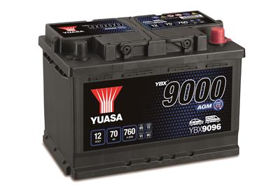 YBX9000 AGM Start/Stopp<br>360 000 motorstart